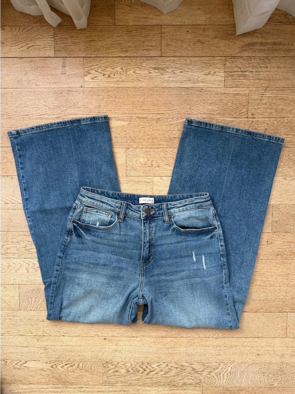 Oliver Logan Wide Leg Jeans Y2K Relaxed Denim